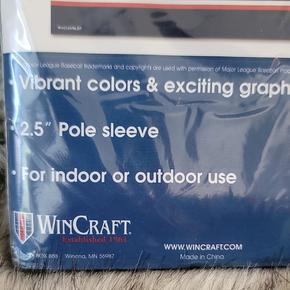 Wincraft Boston Red Sox Vertical Flag - Red and Blue-NWT - Picture 2 of 6